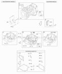 Part Location Diagram of 796584 Briggs and Stratton Engine Cylinder Head Gasket